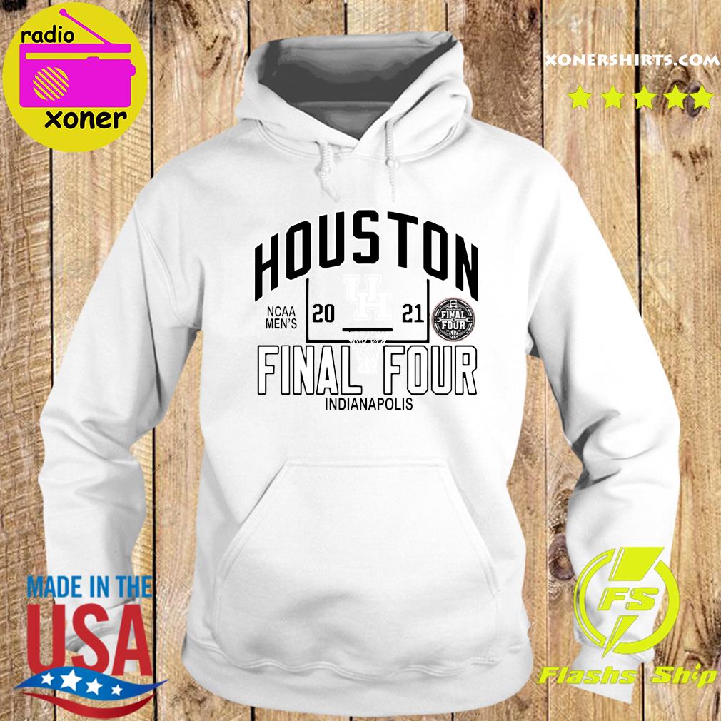 Official Houston Cougars 2021 NCAA Men's Basketball Tournament March Madness Final Four Bound Tri-Blend Shirt Hoodie