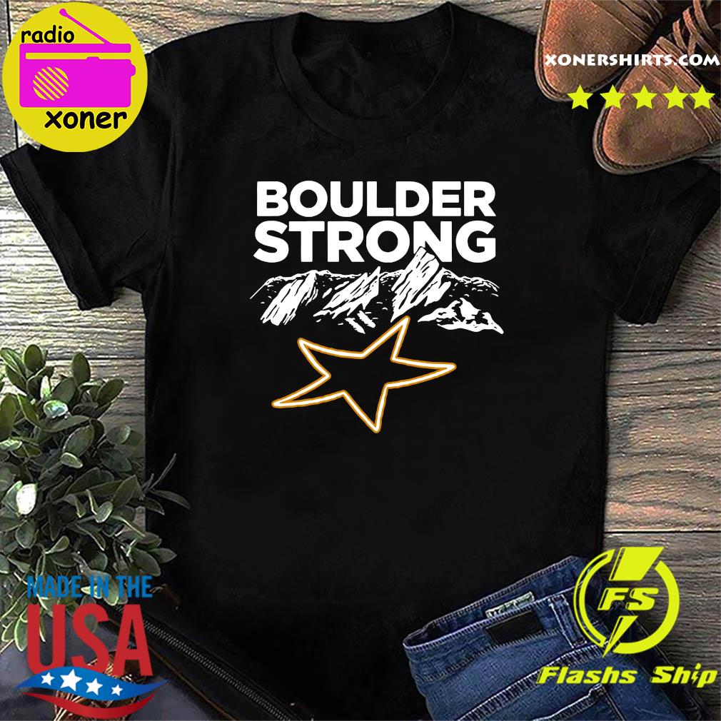 Official Boulder Strong Tee Shirt