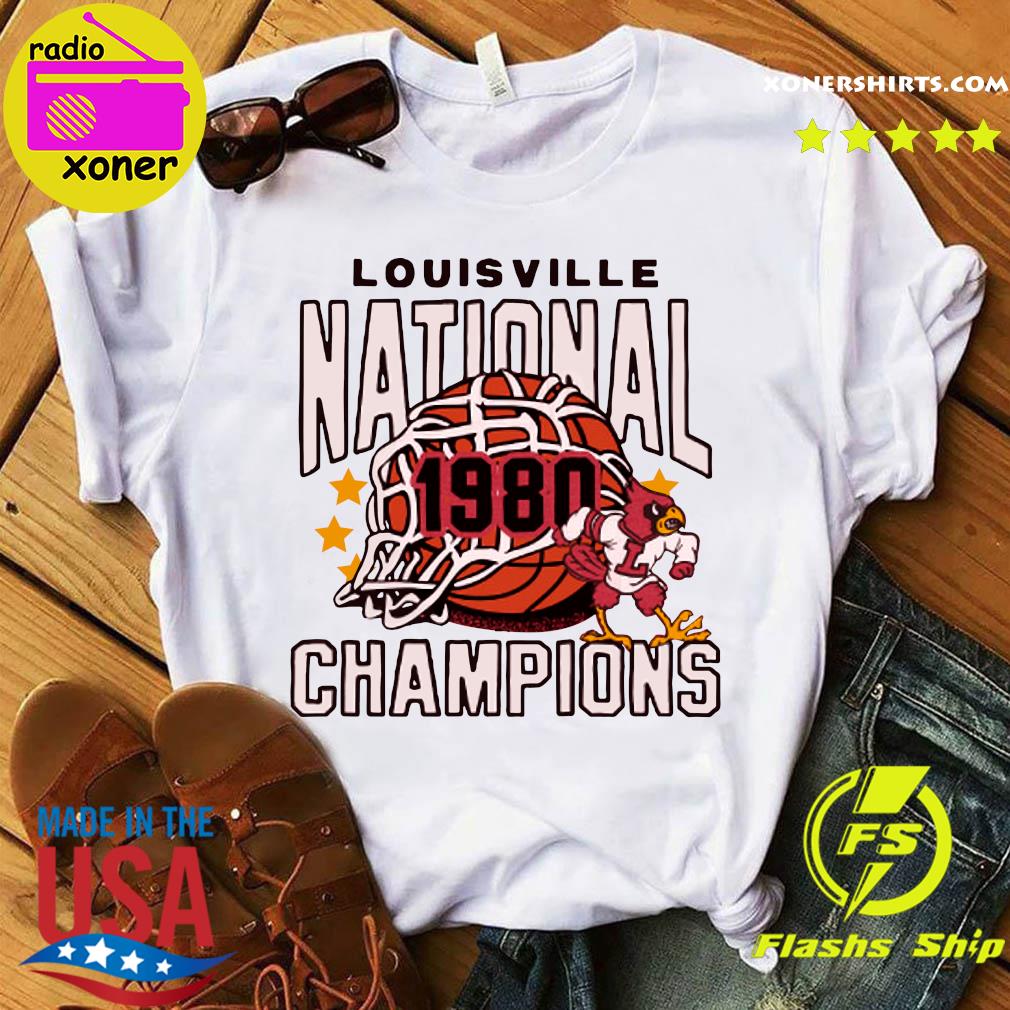 Official Louisville National 1980 Champions Basketball Shirt