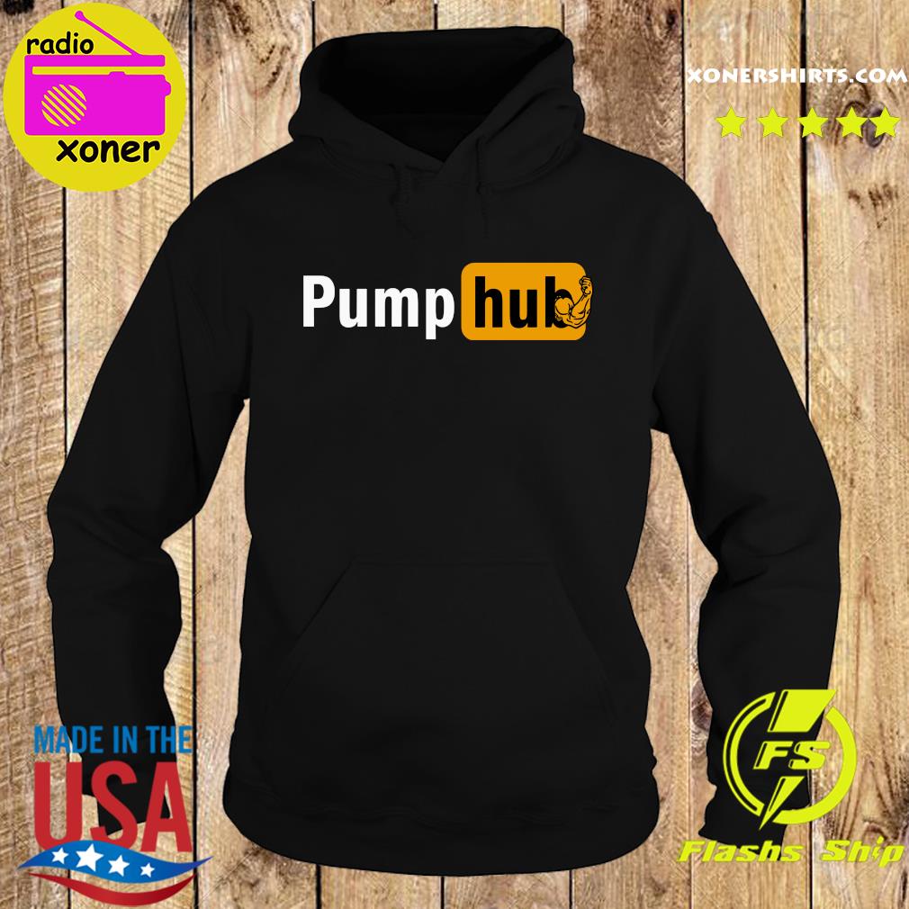 Official Pump Hub Gym Shirt Hoodie