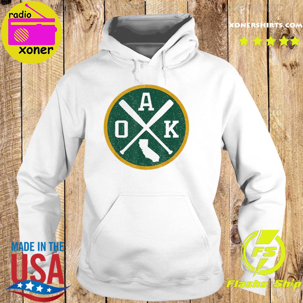 Retro Oakland Baseball Vintage Shirt Hoodie