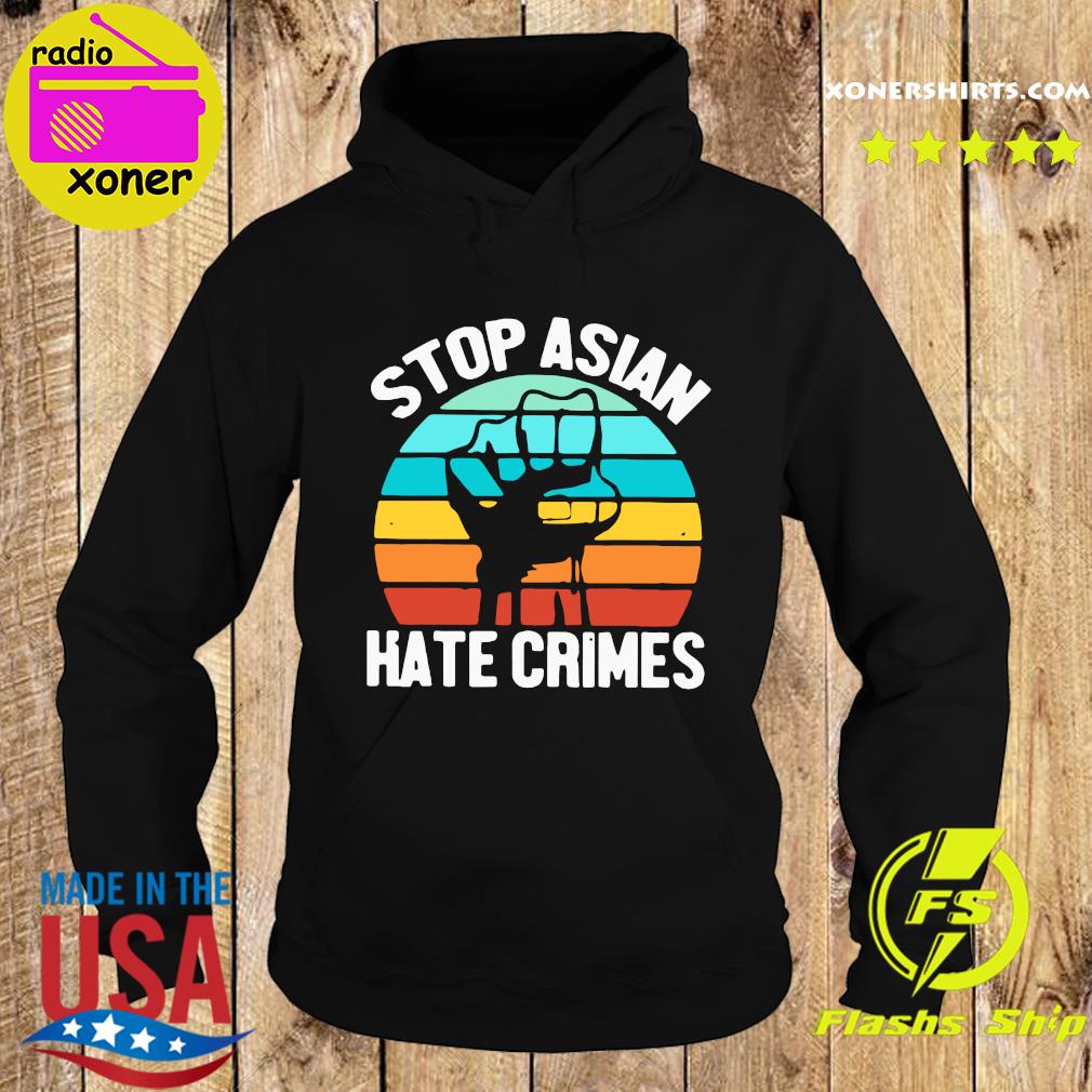 Official Black Lives Matter - Stop Asian Hate Crimes Vintage Shirt Hoodie