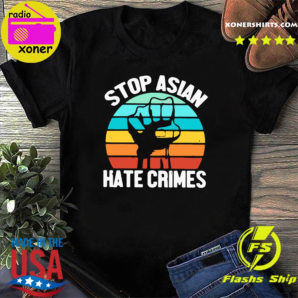 Official Black Lives Matter - Stop Asian Hate Crimes Vintage Shirt