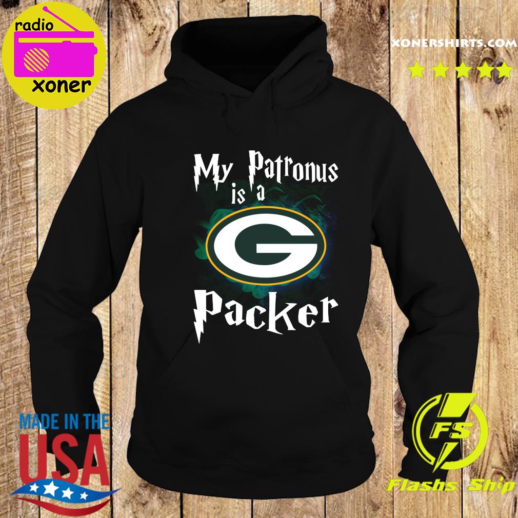 Official Green Bay Packers My Patronus Is A Packer Shirt Hoodie