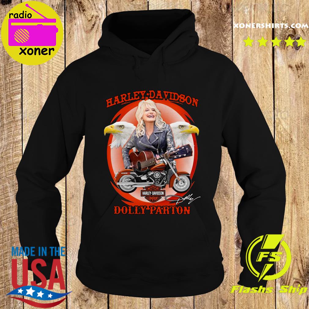 Official Motor Davison Company Harley Davidson Dolly Parton Shirt Hoodie