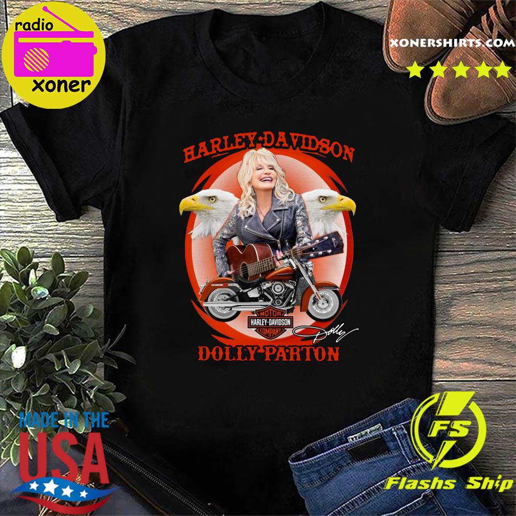 Official Motor Davison Company Harley Davidson Dolly Parton Shirt