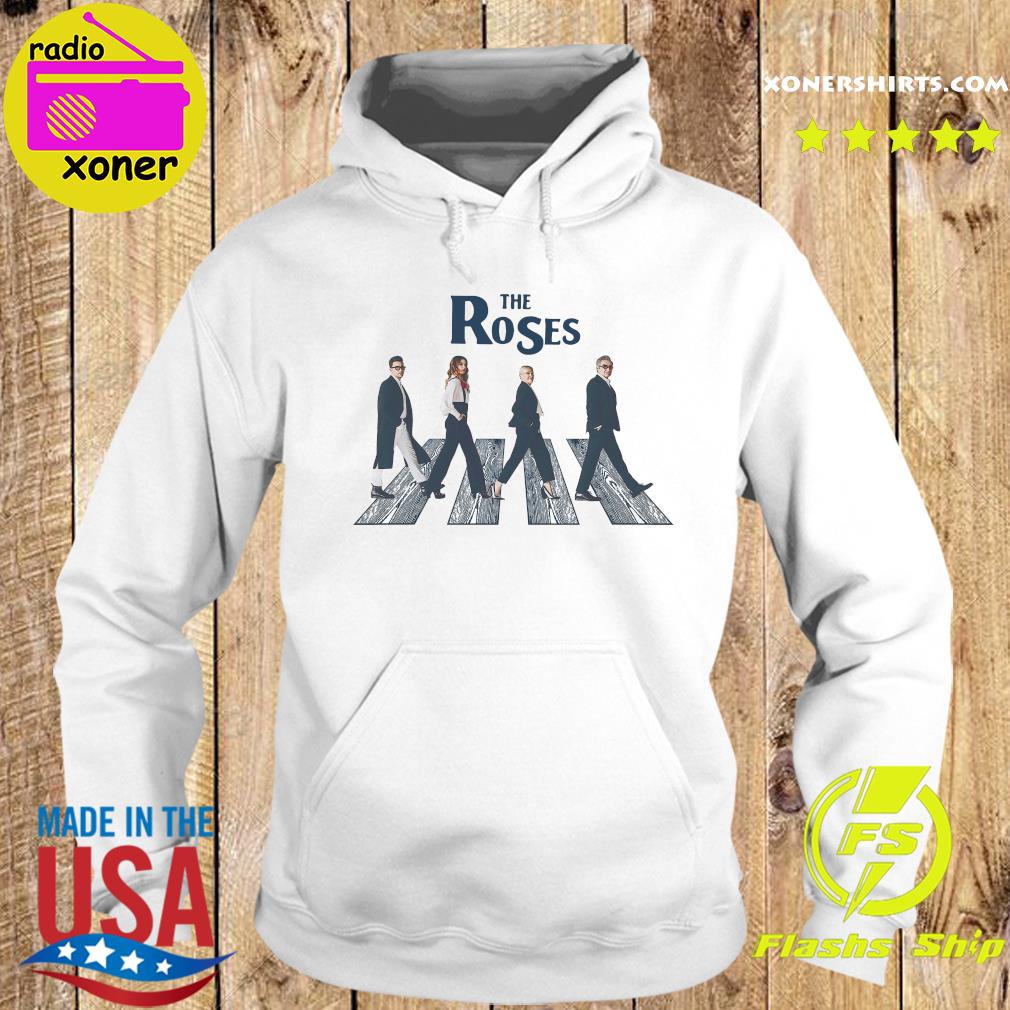 Official Schitt's Creek The Roses Abbey Road Walking Shirt Hoodie