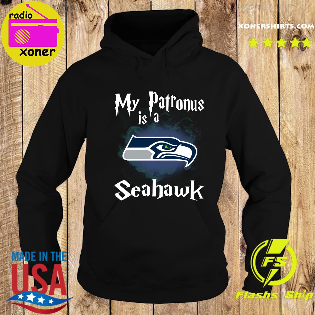 Official Seattle Seahawks My Patronus Is A Seahawks Shirt Hoodie