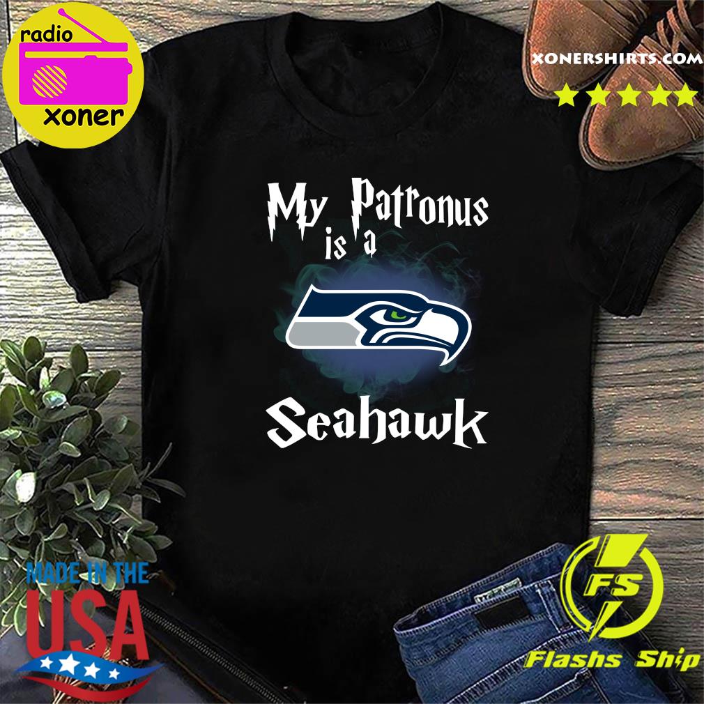 Official Seattle Seahawks My Patronus Is A Seahawks Shirt