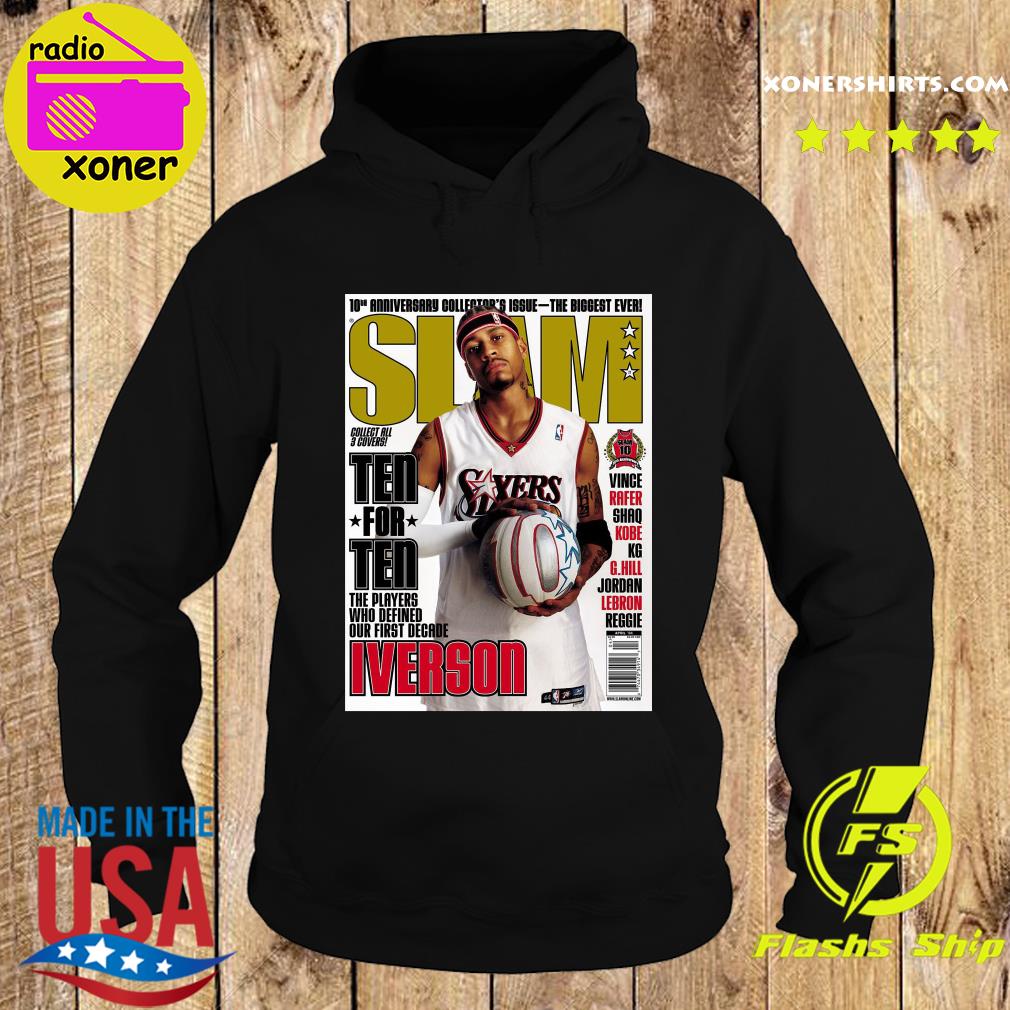 Official Slam Allen Iverson The Players Who Defined Our First Date Shirt Hoodie