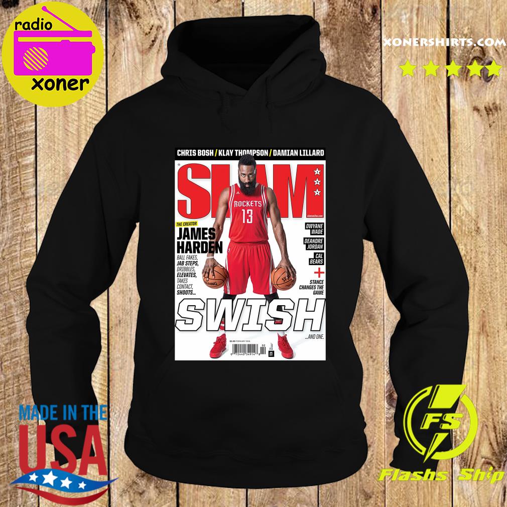 Official Slam The Creator James Harden Swish Shirt Hoodie