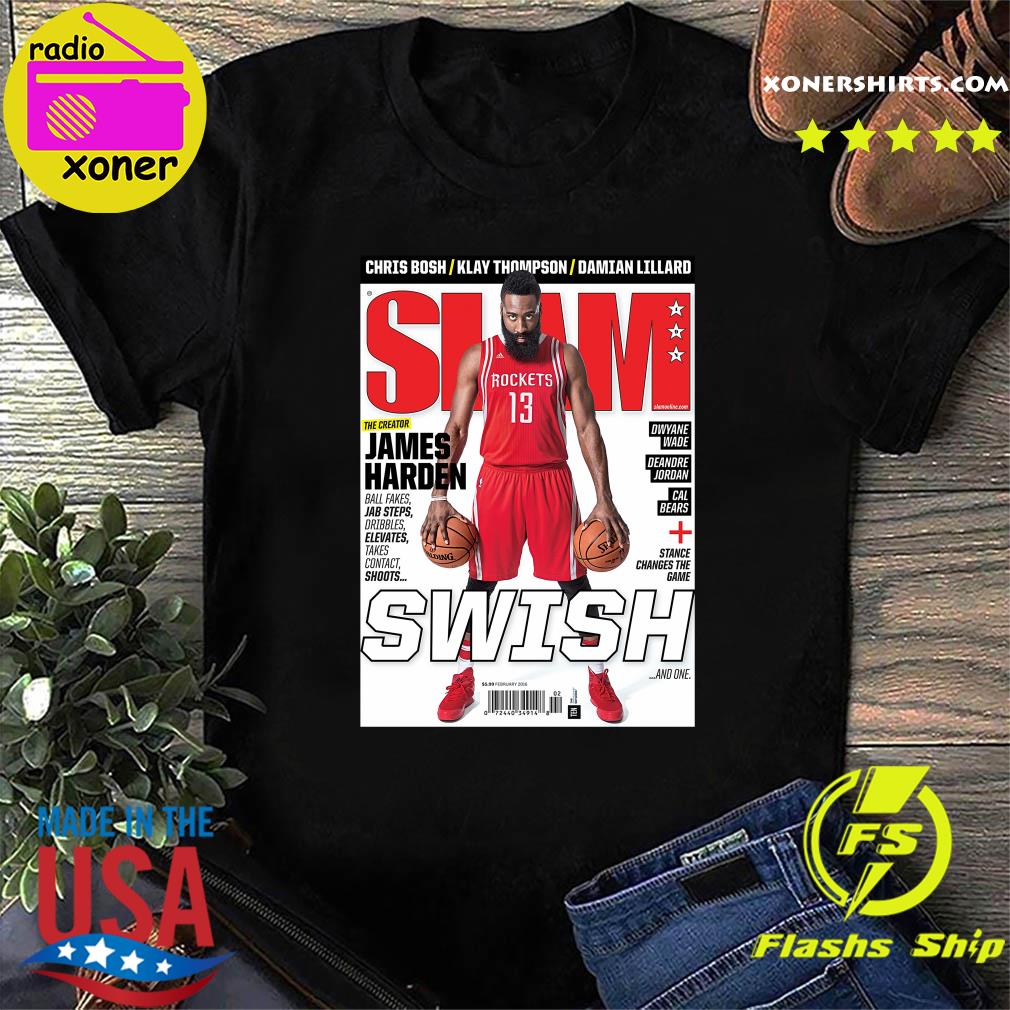 Official Slam The Creator James Harden Swish Shirt