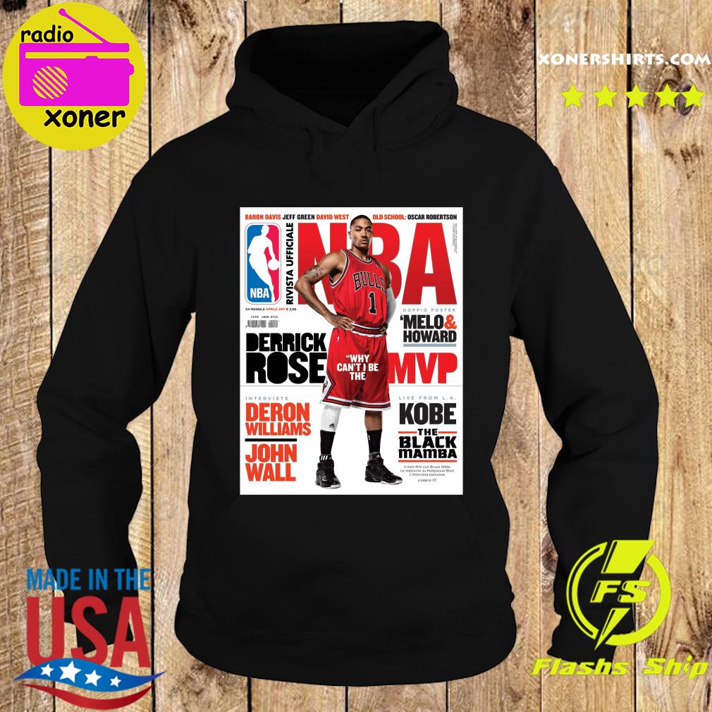 Official Slam Why Can't I Be The Derrick Rose Shirt Hoodie